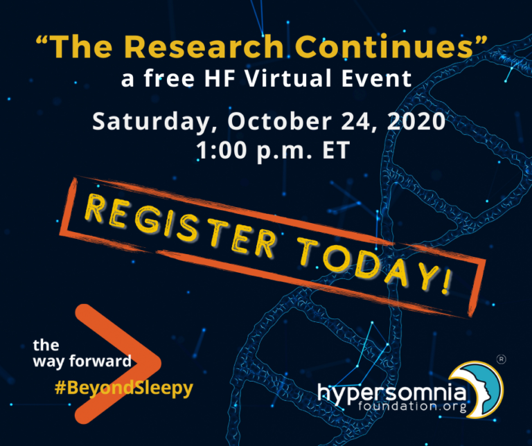 In Case You Missed It! October 2020 Hypersomnia Foundation