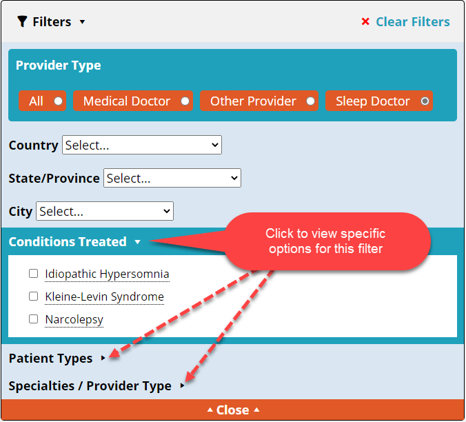 Subfilters