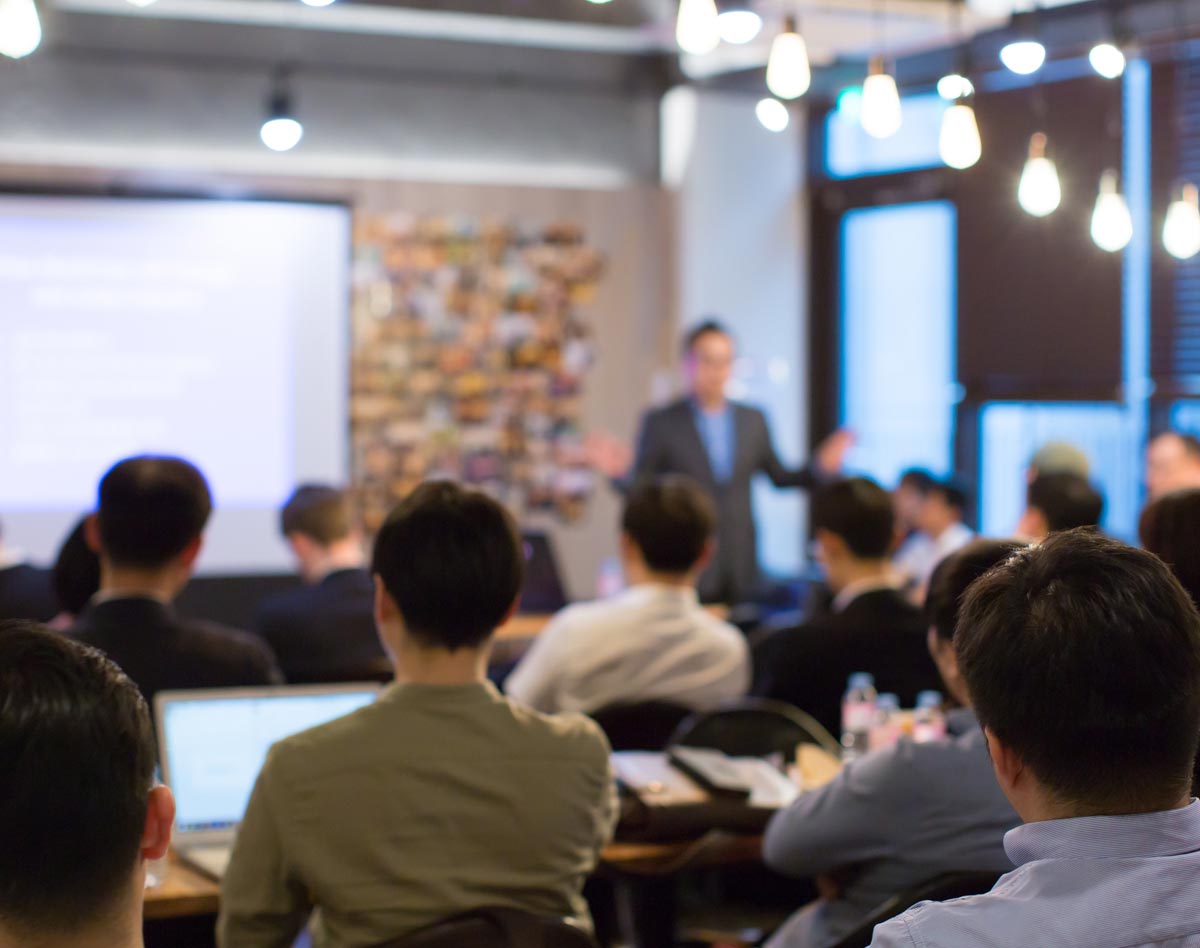 people at presentation